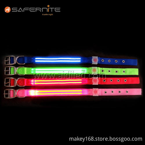 Night Glow Security Led Dog Collar